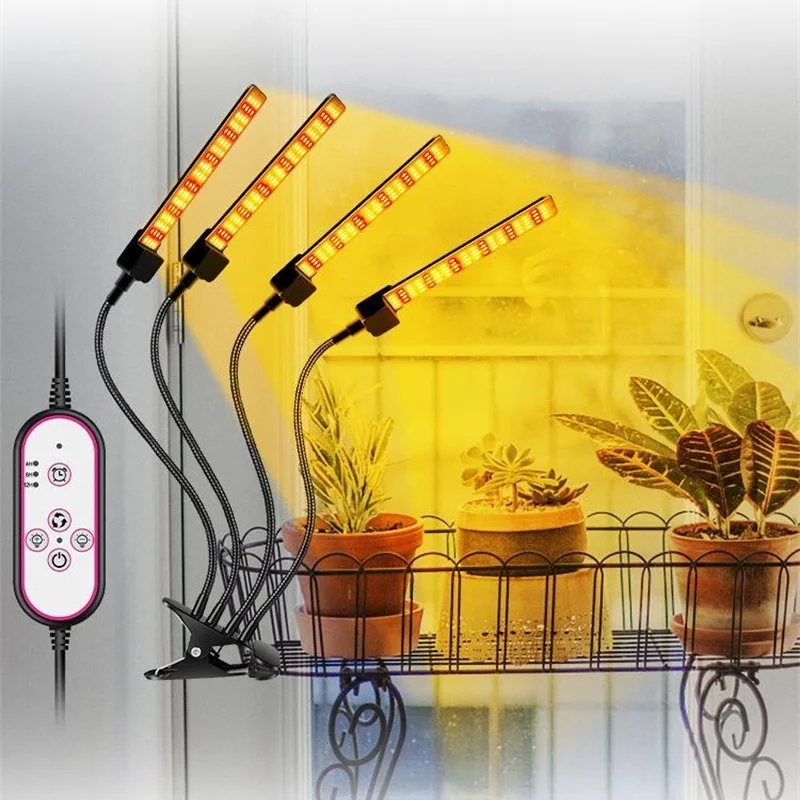 

Светодиодсветильник фитолампа полного спектра, USB-фитолампа с управлением для выращивания растений в помещении, для саженцев, цветов, короб для выращивания