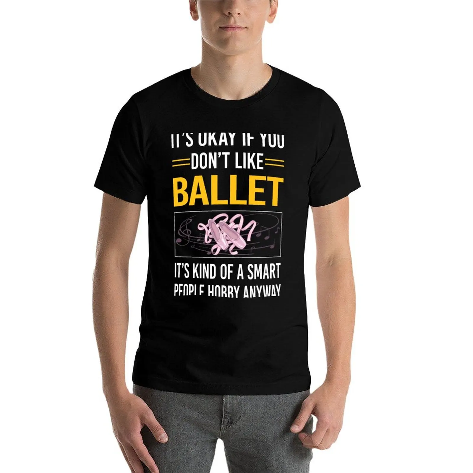 Забавная футболка Smart People Ballet Ballerina таможенный дизайн свой собственный летний топ