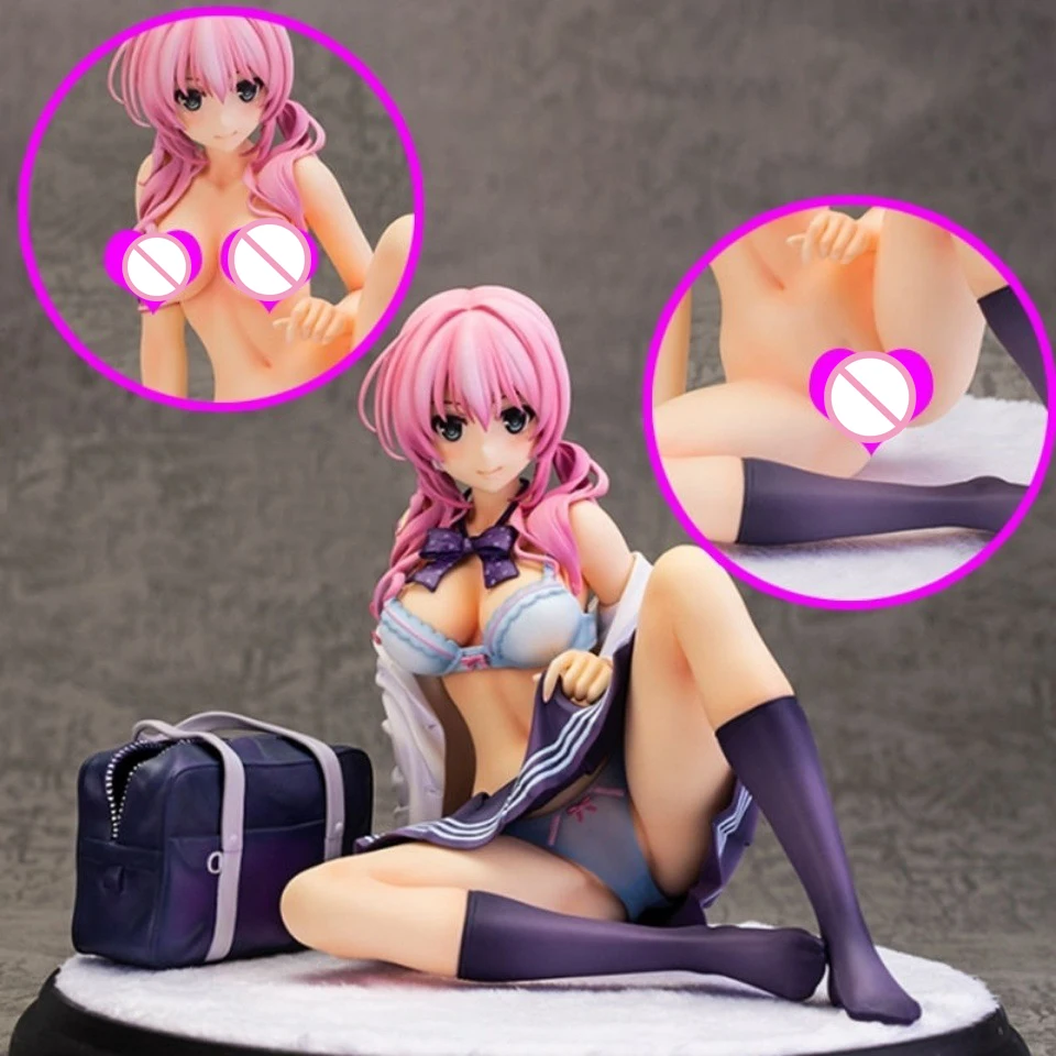 

14Cm Skytube Sky Figure Hiro Comic Aun Uki Sari Anime Girl Pvc Action Figure Toy Adult Figure Collection Model Ornament