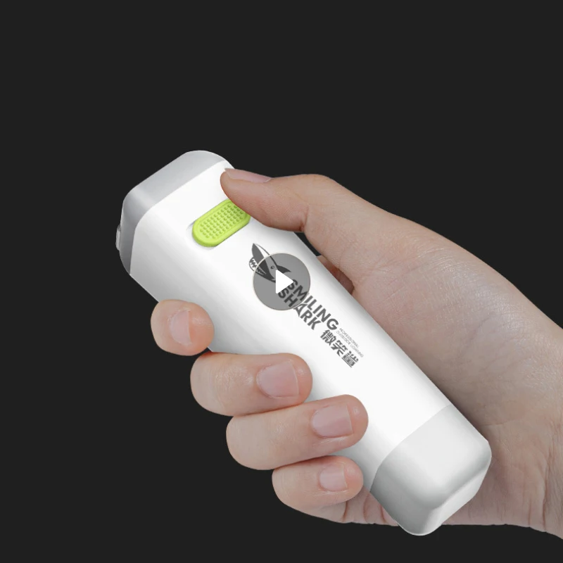 

SMILING SHARK LED Flashlight Outdoor Portable Mini High-brightness Floodlight Waterproof Camping Light Hook Rechargeable Torches