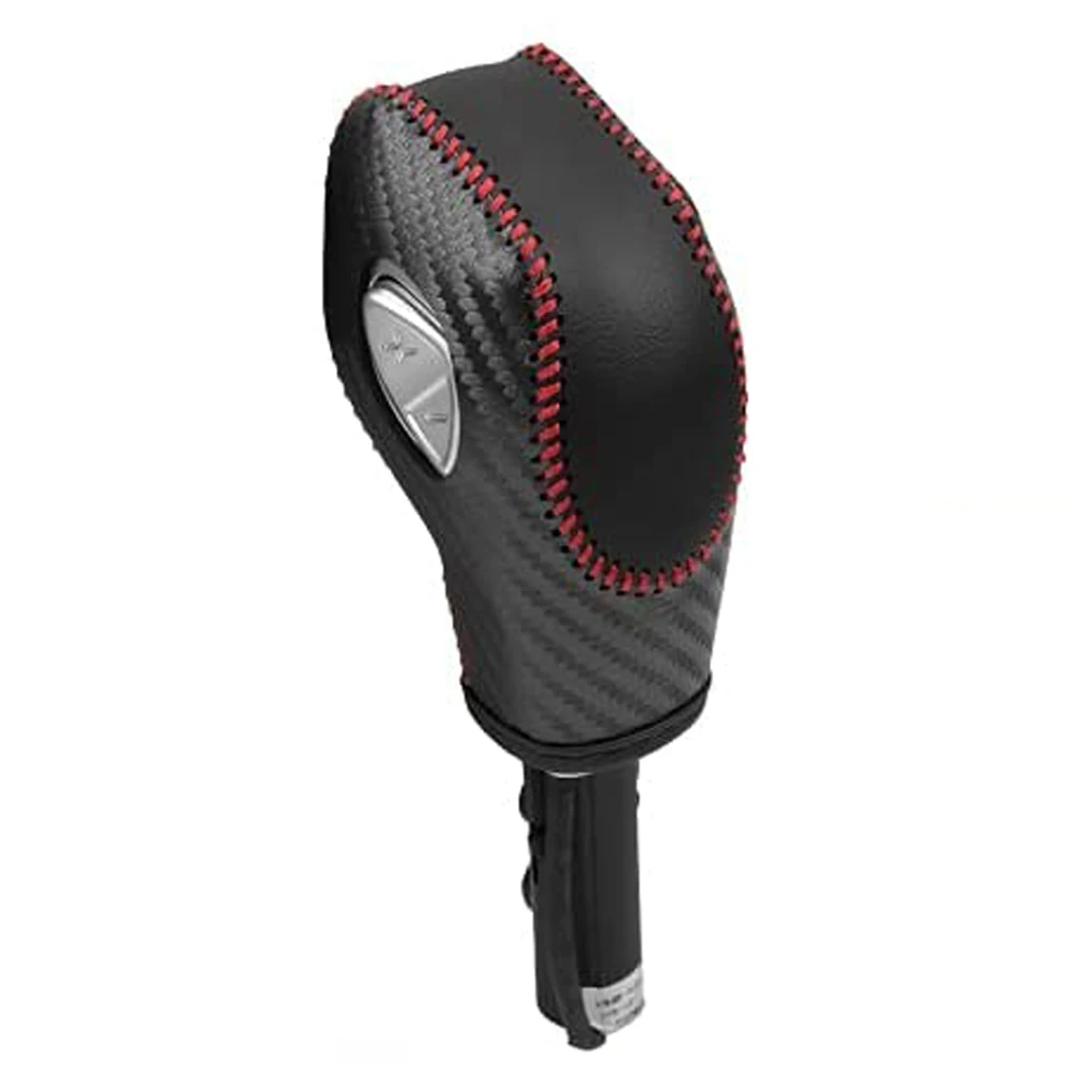 

Car PU Carbon Look Red Gear Shift Knob Cover for Ford EcoSport Escape / Fusion /C-Max Energi Wagon / Fiesta / Focus