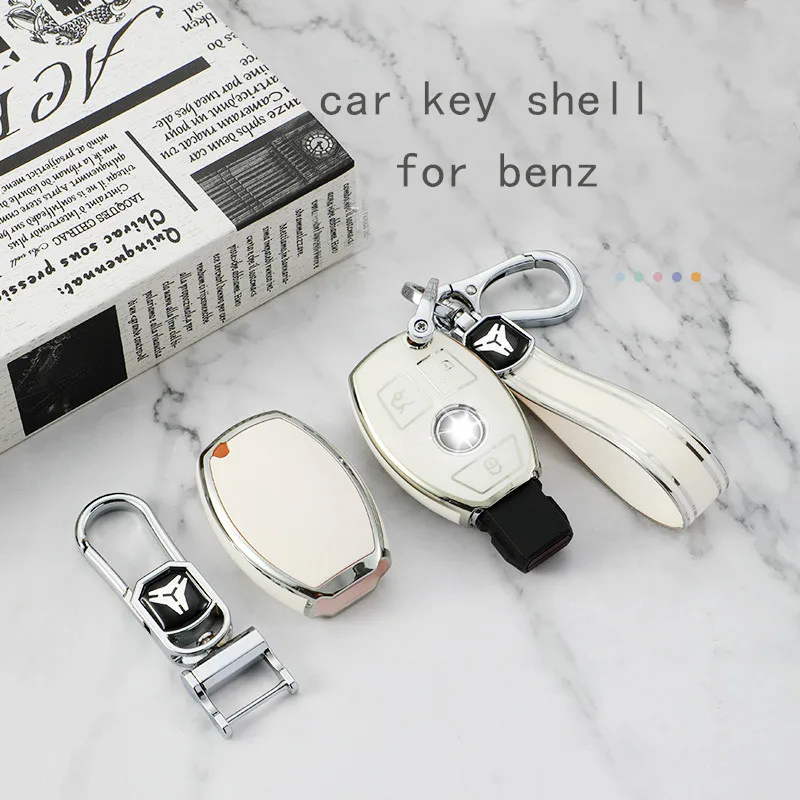 

New TPU Car Remote Key Case Cover Fob for Mercedes Benz CLA GLC GLA GLK W203 W210 W211 W204 W176 A B C R Class AMG Accessories