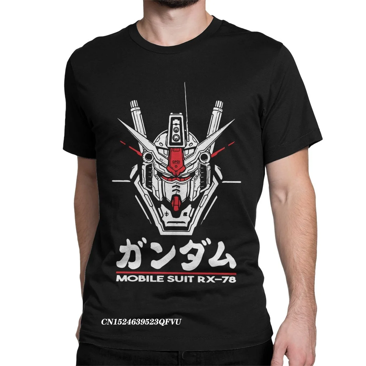 

Мужские RX-78 Gundam топы футболки Аниме Робот Премиум хлопок Топы Винтаж Harajuku круглый воротник футболка Новое поступление футболки