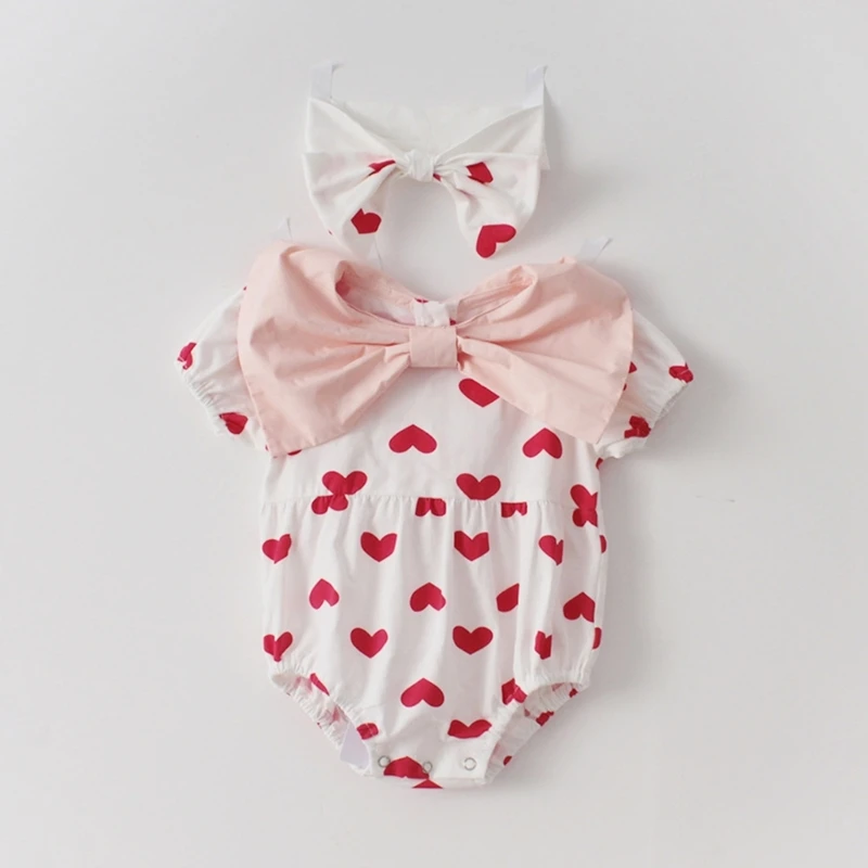 

Girls Spring Sweatshirt Loose T-Shirts Toddler Girls Fashion Romper Bonnet Hats