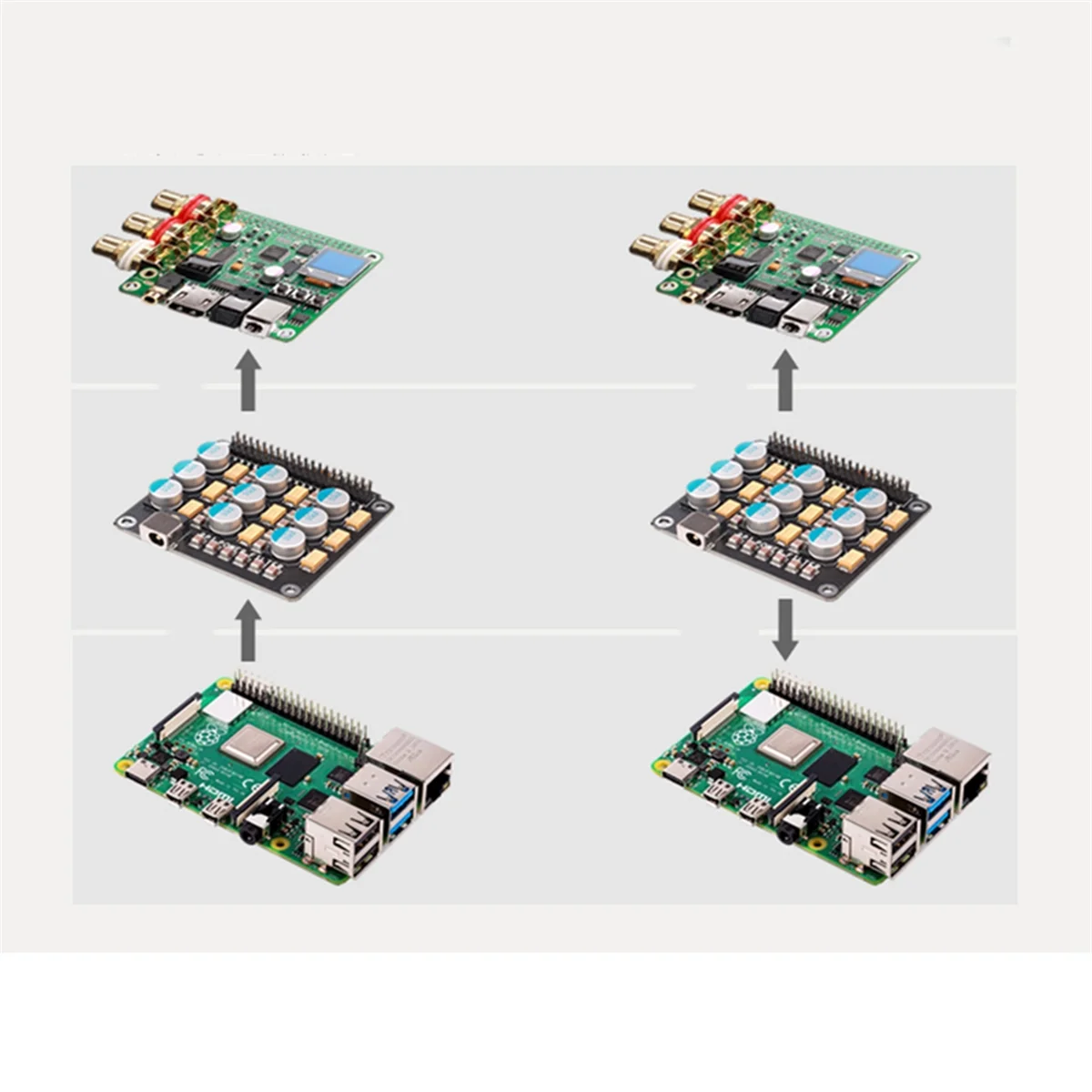 Плата очистки силового фильтра для Raspberry Pi DAC плата аудиодекодера модуль