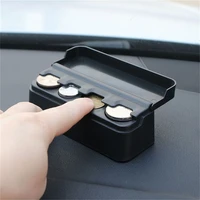 taxi dashboard plastic telescopic car coins storage box coins case holder container