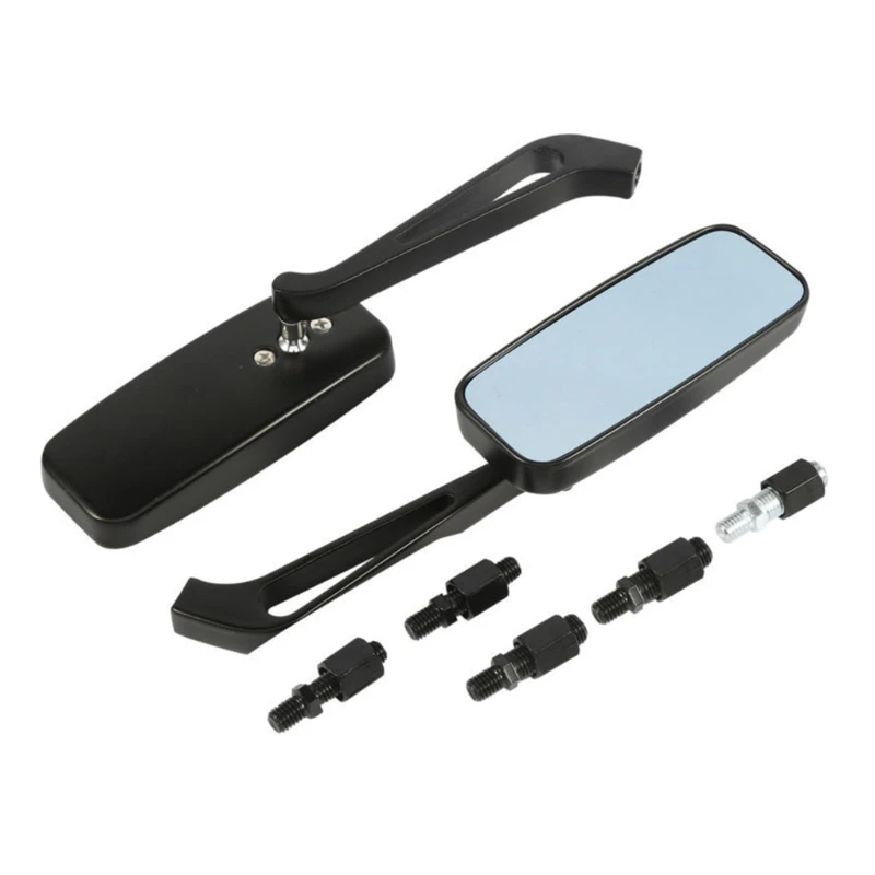 

Universal Motorcycle Rear View Mirror 8MM 10MM Side Reversing Reflector Mirrors