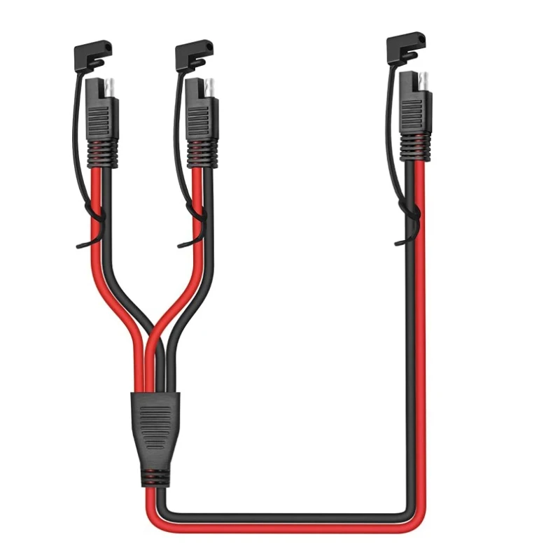 

Extractme 14AWG Удлинительный кабель SAE к SAE Разъем питания SAE для автомобиля RV Мотоцикл Солнечная панель SAE Разъем Кабель для зарядки аккумулятора