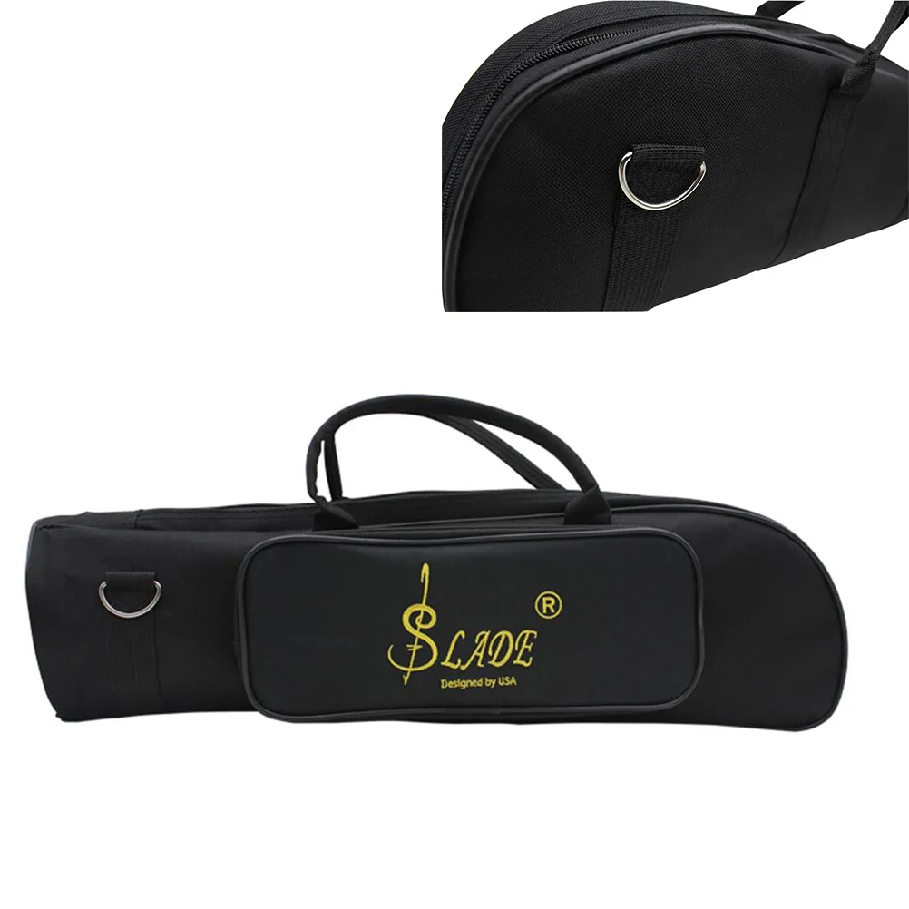 Trumpet Storage Musical Instruments Holder Major Mouthpiece Case Black Accessory