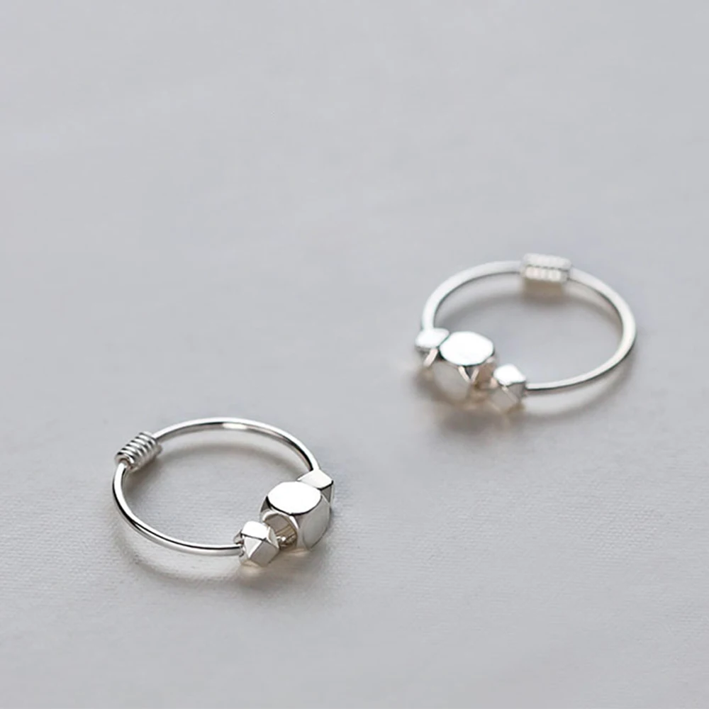 

EarringsWomen's Minority Ancient Style High-end Earrings Women's New Earrings Silver Geometric Ear Piercing Jewelry