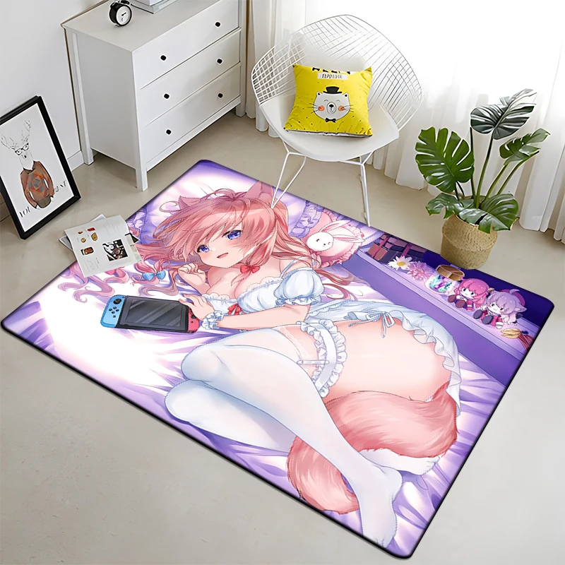 

Super sexy girls HD Printed Area Large Rug Carpet for Living Room Bedroom Sofa Decoration,Non-slip Floor Mats Alfombras