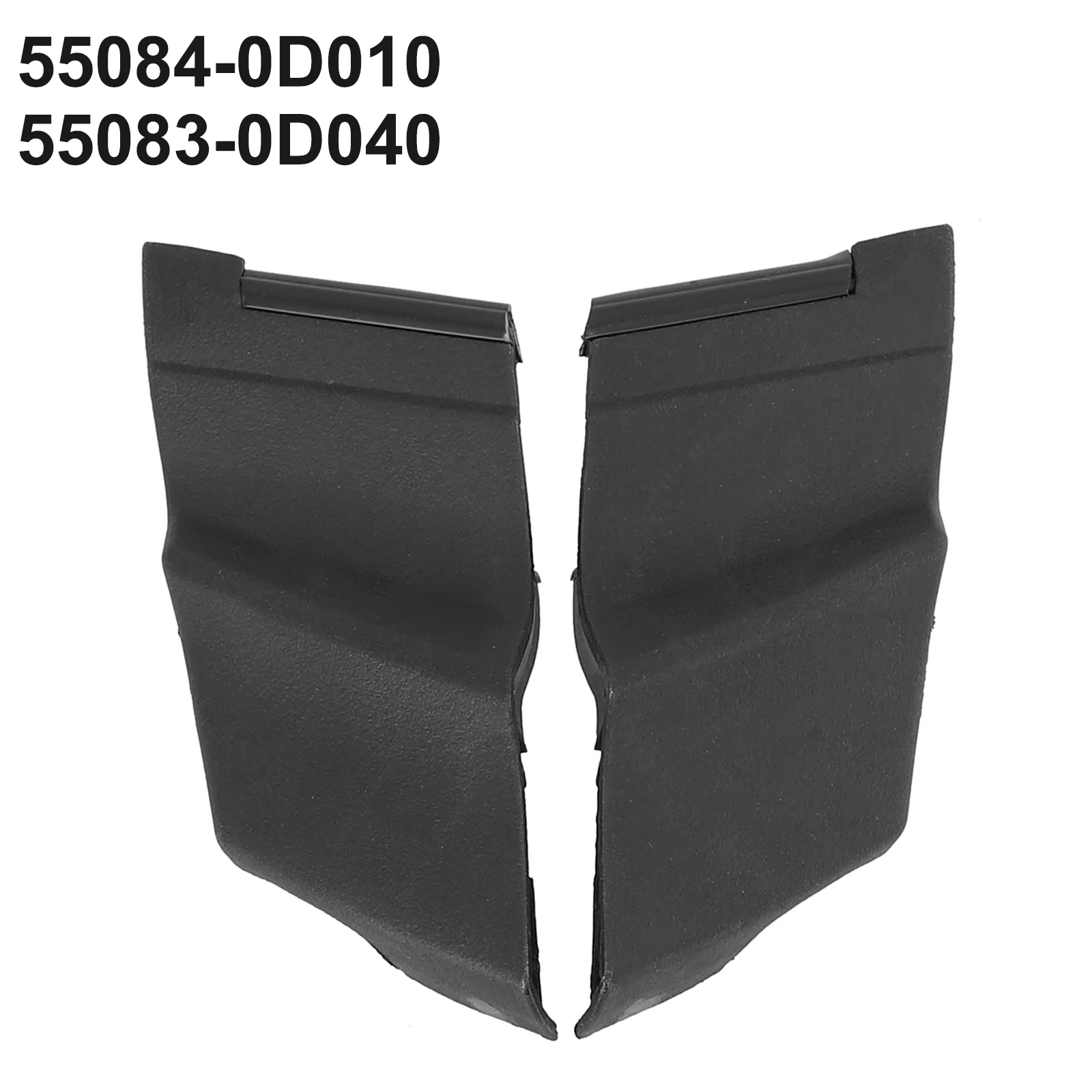 

Brand New Windshield Cover Windshield Cover For Yaris 4-Door 2006-2010 Plastic Windshield Wiper Side 2X Black Cowl Cover Trim