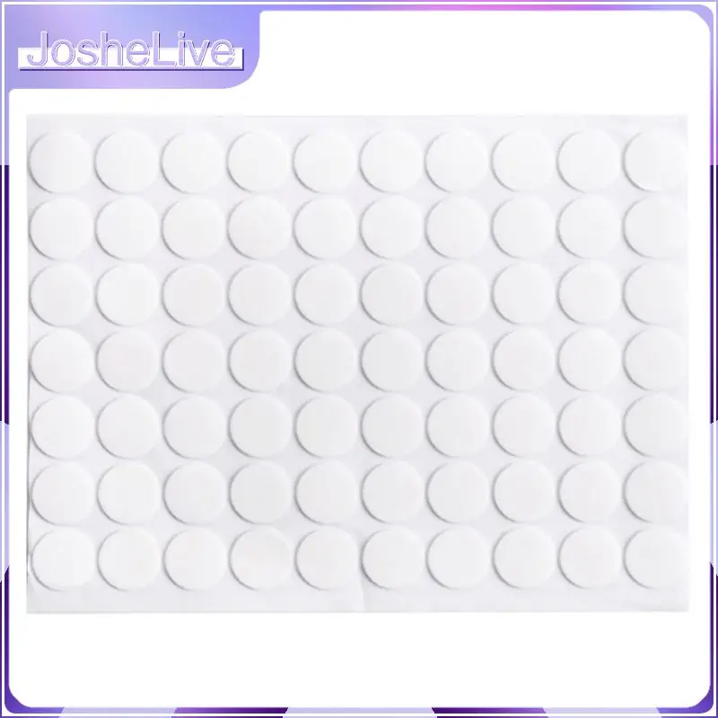 

/Set Tracsless Double Sided Tape Round Small Film Sticker Super Sticky Strong Waterproof Transparent No Trace Adhesive Home