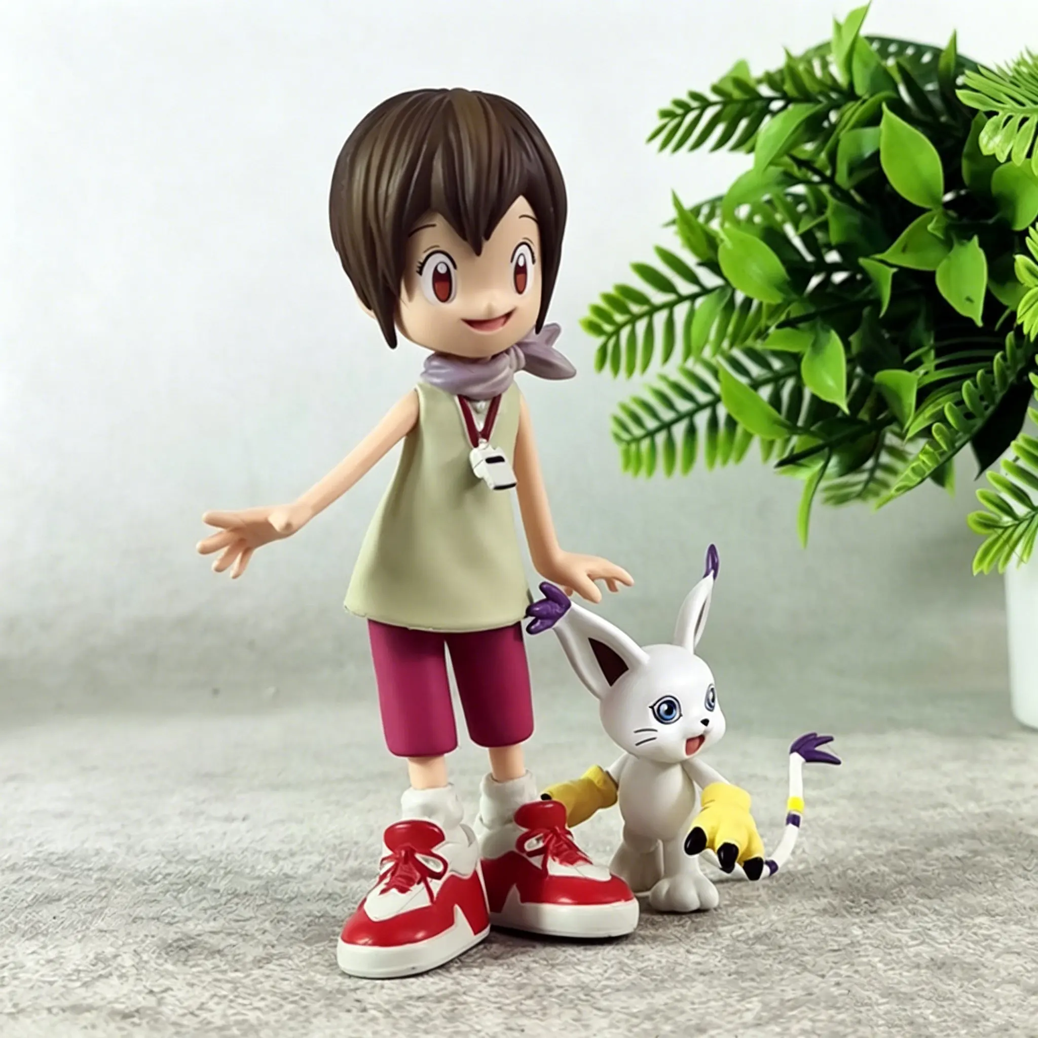 Фото Аниме-фигурка Digimon Adventure: Ягами Хикари и Тейлмон, коллекционная модель из ПВХ, игрушки-подарки №5