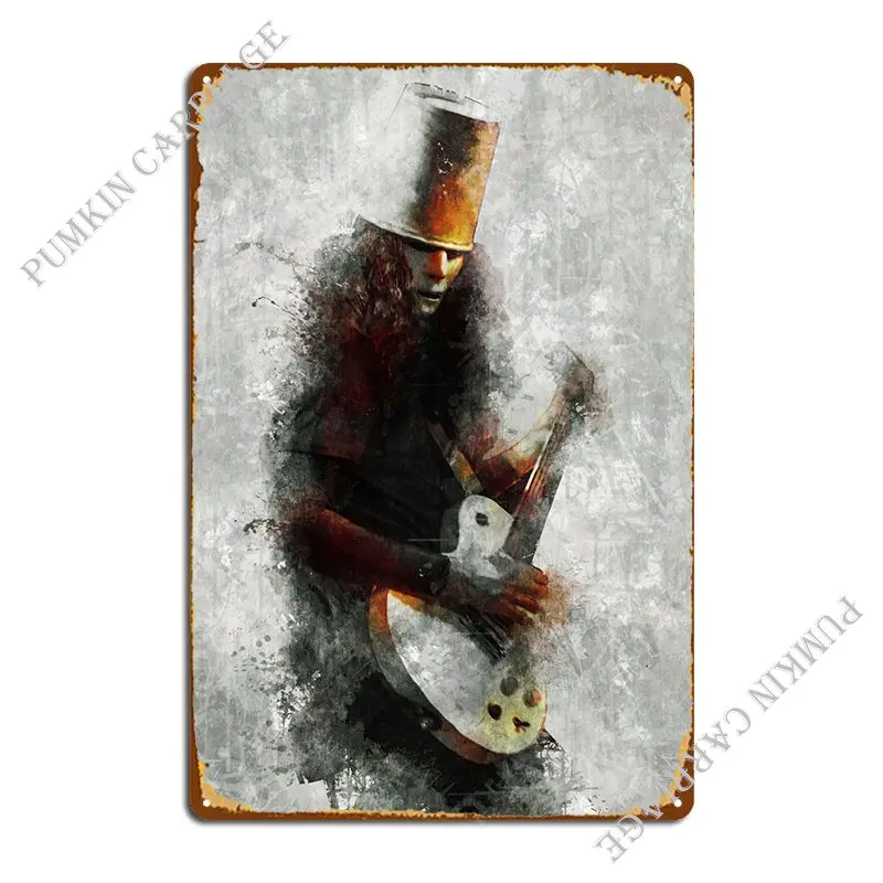 

Buckethead Metal Sign Vintage Club Wall Decor Wall Pub Tin Sign Poster