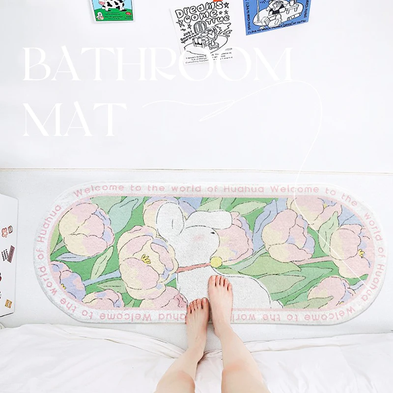 

Bedroom Bedside Blanket Ins Wind Lovely Girl Room Bedside Blanket Tea Table Floor Mat Plush Sofa Living Room Carpet
