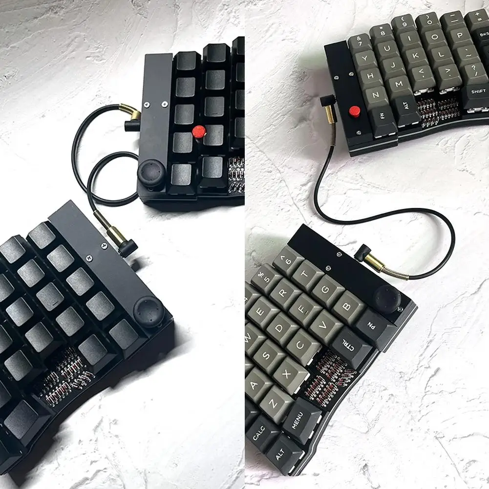 Механическая клавиатура DO52 для самостоятельной сборки с маленькими красными