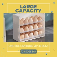 egg storage box refrigerator organizer food containers egg fresh keeping case holder tray dispenser kitchen storage boxes