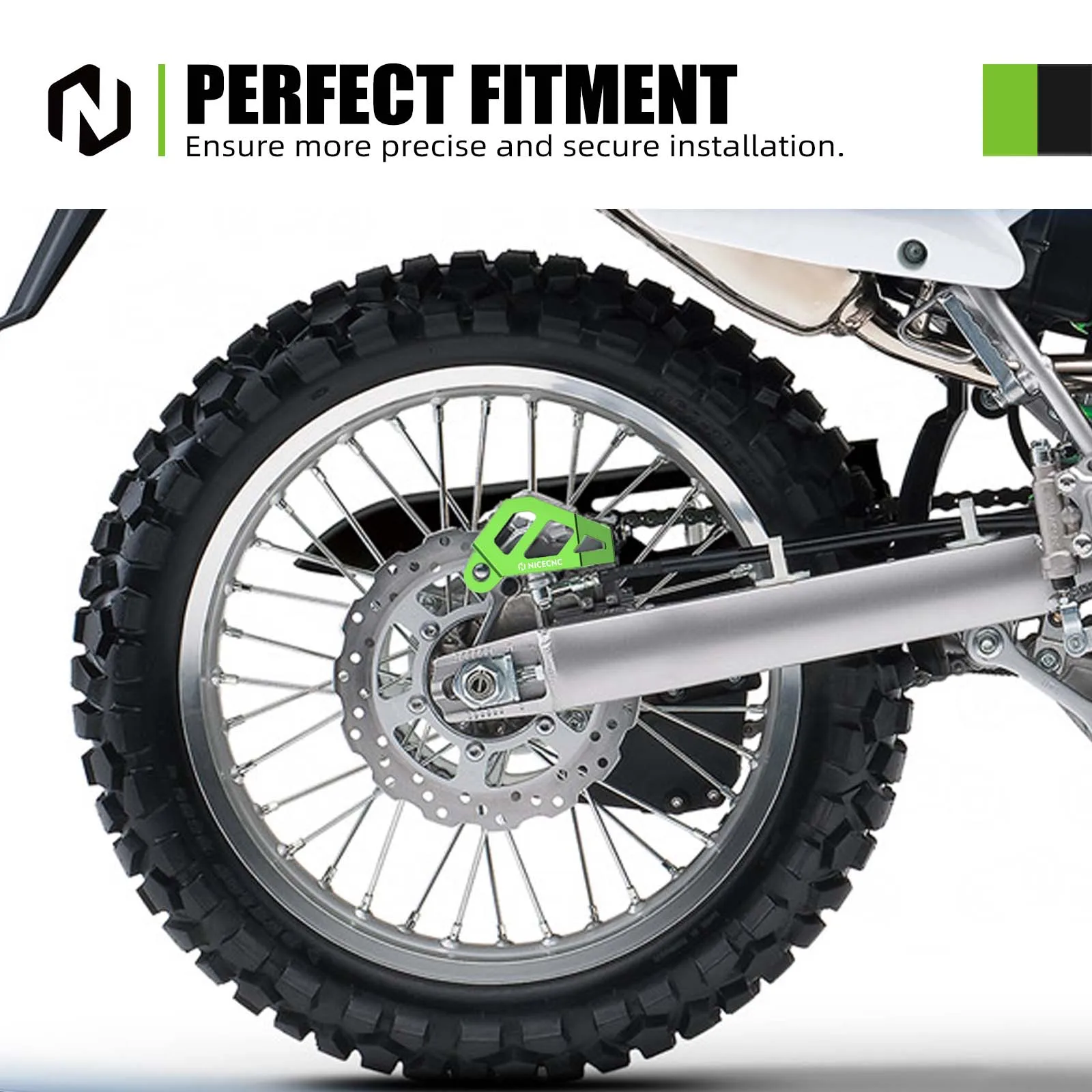 Фото Задний суппорт NICECNC для KAWASAKI KX125 KX250 KX500 KDX200 KDX200R KLX300R 1997-2002 KLX250 2018-2020 KLX250SF KLX250S №2
