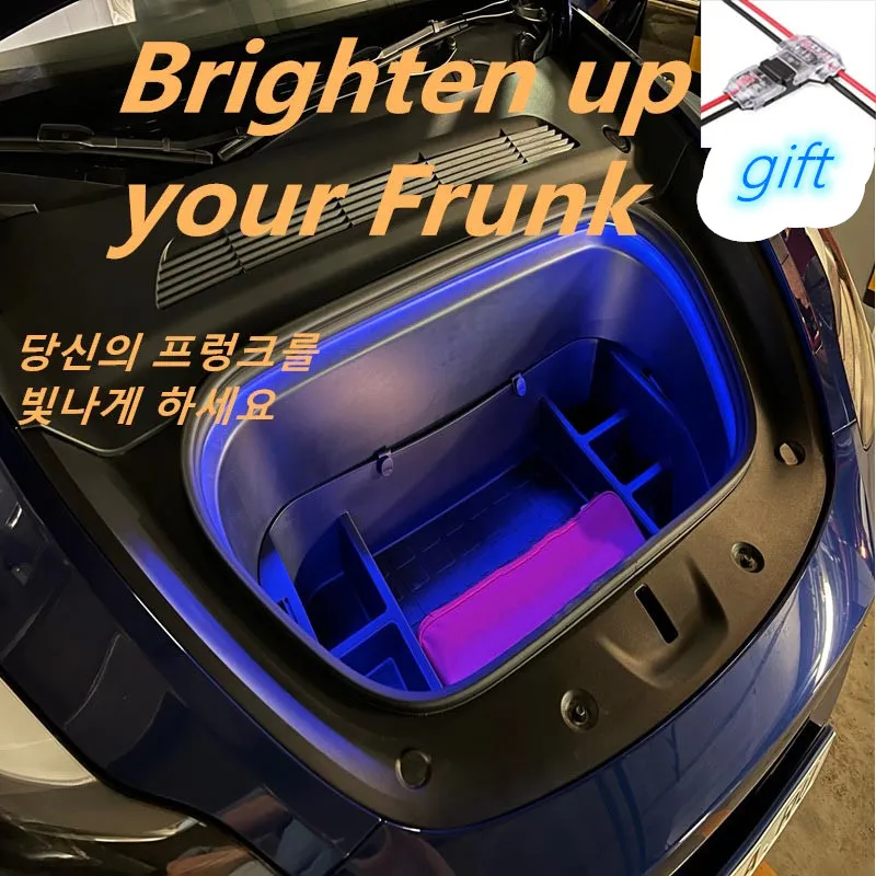 Автомобильный светодиодный багажник Гибкая силиконовая неоновая светильник вая