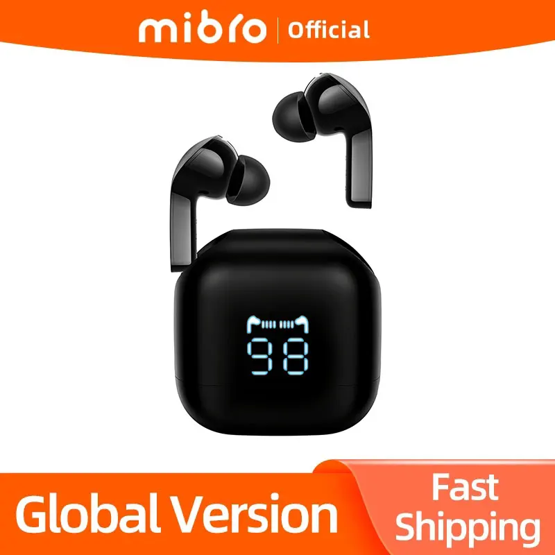 World Premiere Mibro Earbuds 3 Pro Earphone TWS 2000mAh Bluetooth 5.3 Waterproof HiFi Stereo Noise Reduction Wireless Headphone
