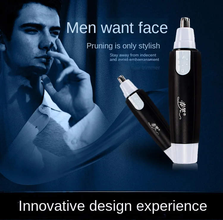 

Electric Nose Hair Trimmer Men's Shaving Nose Hair Trimmer Men's Nose Shaving Scissors Manual Female Nose Cleaning Shaving