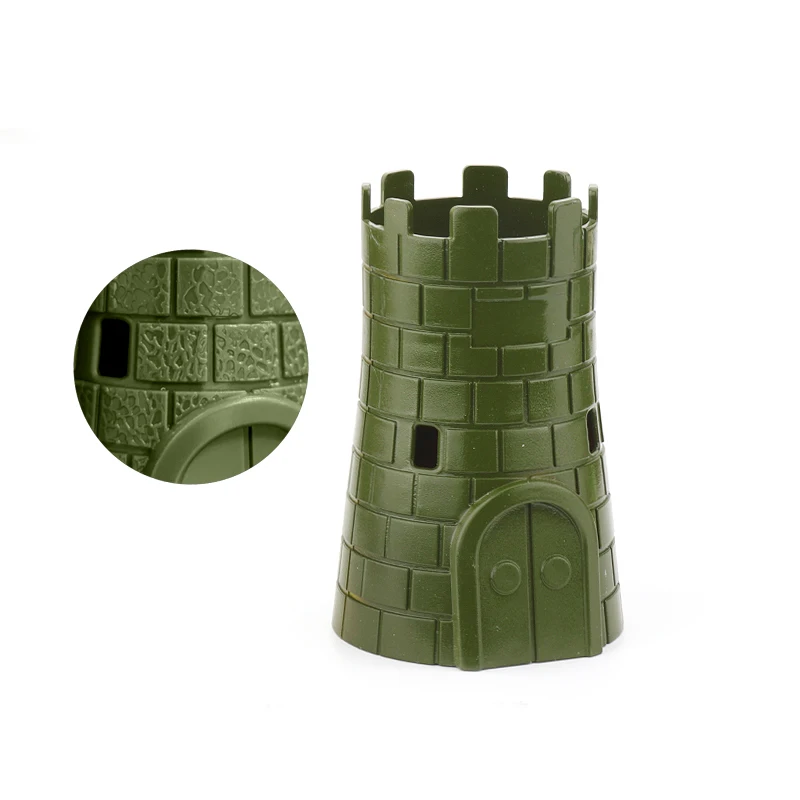 Mlitary замок башня поле боя строительство обороны средневековый форт аксессуары