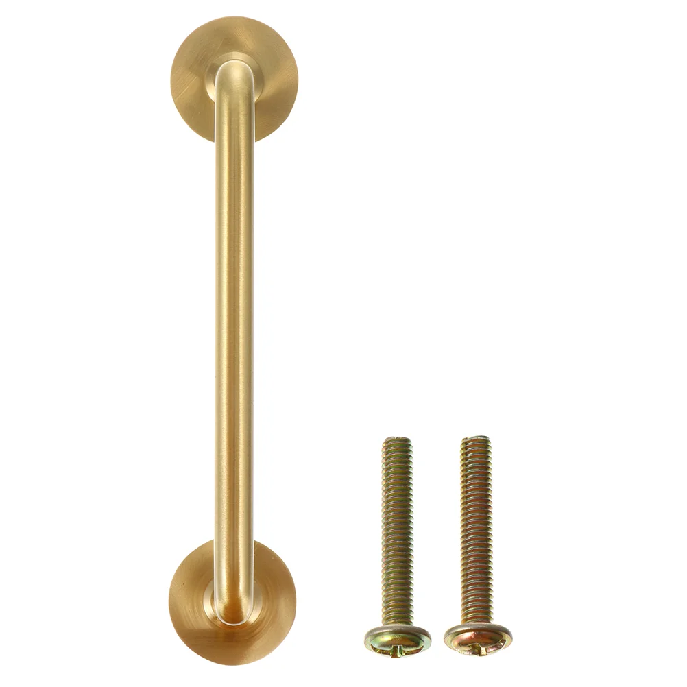 

1pc Brass Cabinet Handles Practical Door Handles Replaceable Furniture Accessory
