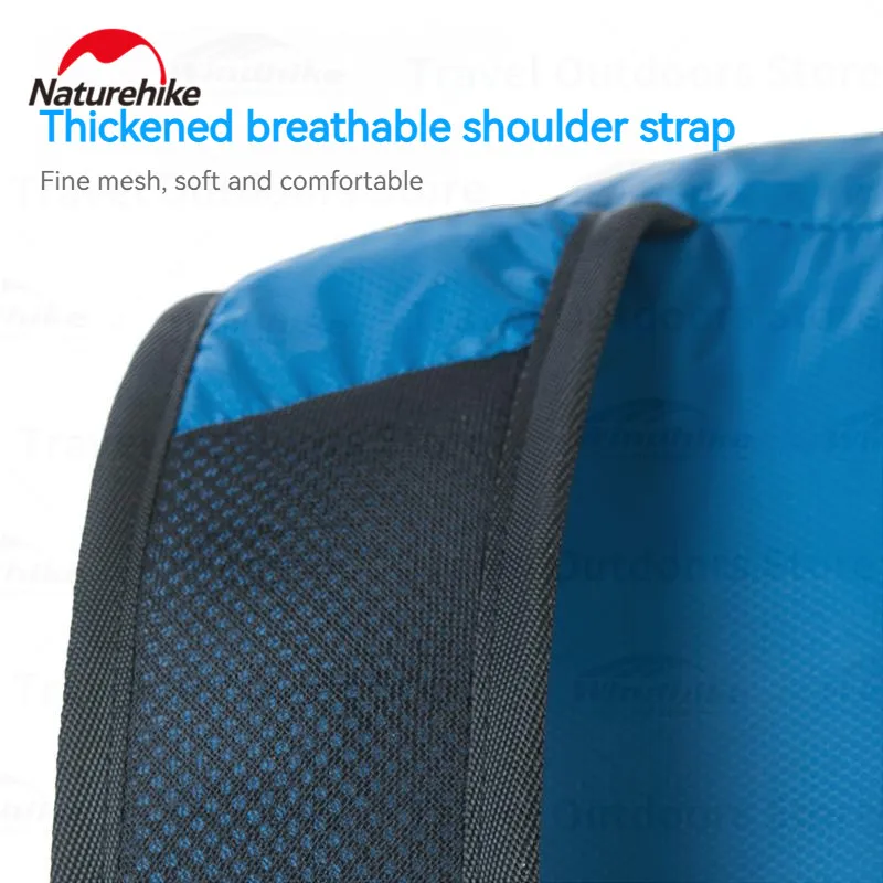Naturehike Кемпинговая сумка Складной походный рюкзак 120 г Сверхлегкий портативный