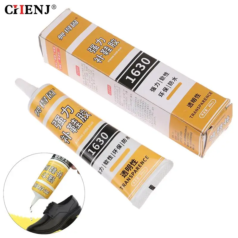 

60ml Shoe Glue Waterproof Repair Shoes Universal Adhesive Glue Instant Shoe Adhesive Shoemaker Repair Tools Mending Shoes Glue