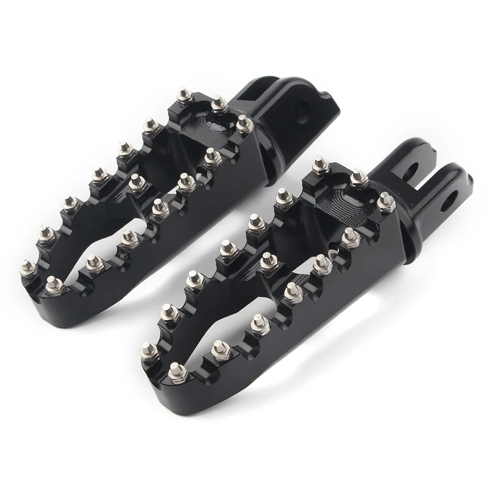 Мотоциклетные широкие подножки передние для Harley Glide Sport FLSB Street Bob FXBB Low Rider FXLR MX Style