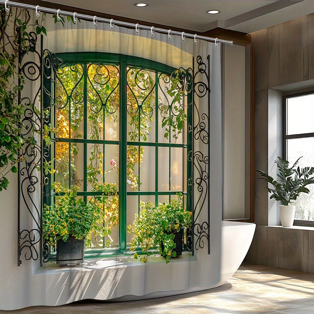 

Занавеска для душа Green Garden Arch