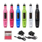 Ручка для полировки ногтей, портативный Электрический мини-полировщик ногтей