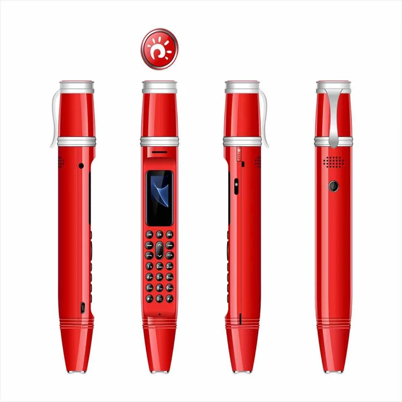 bm11 pen mini cellphone 0 06 inch tiny screen gsm dual sim camera bluetooth dialer mobile phones with recording pen free global shipping