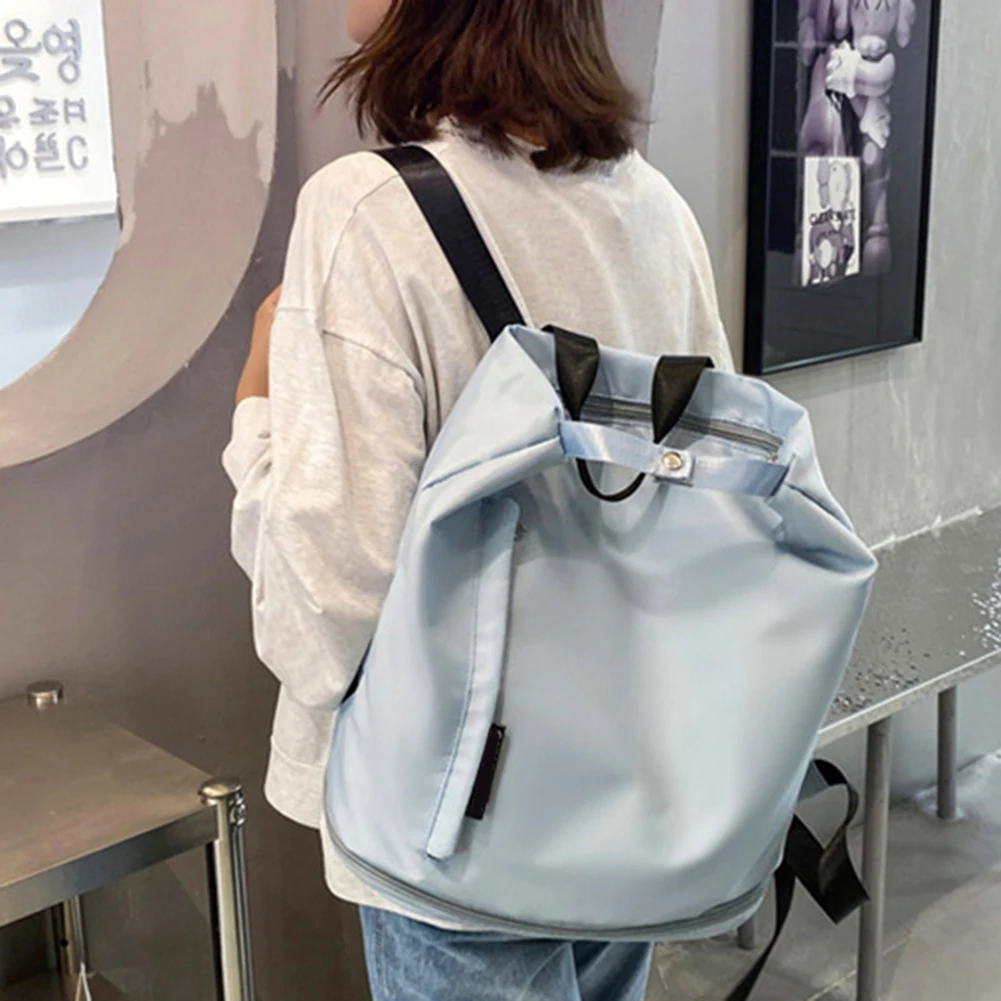 

Multi-Layer Waterproof Leisure Fitness Backpack Large Capacity Short Trip Sports Bag For Camp Business Trip