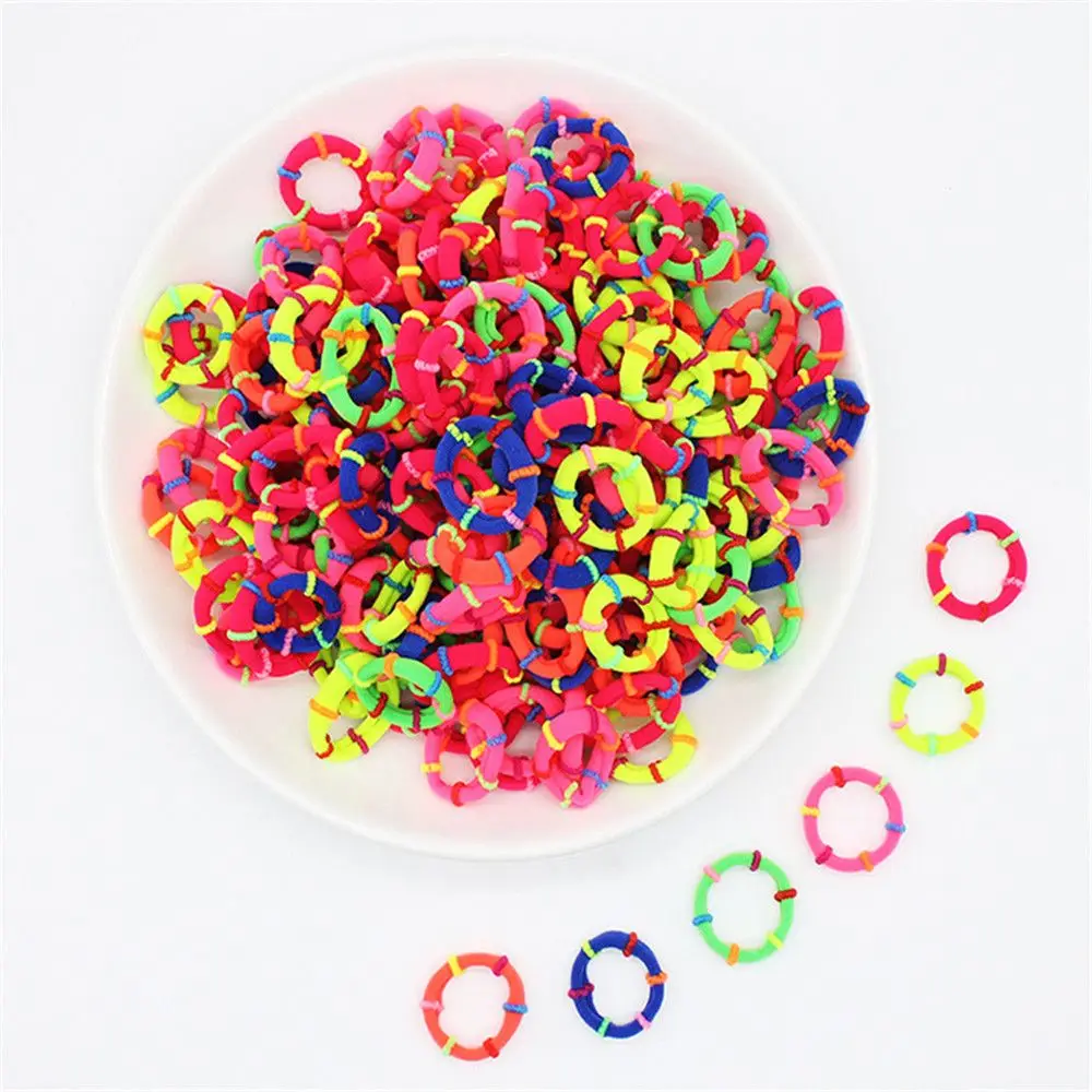 

Colorful Baby Girls Hair Accessories High-Elastic Small Hair Bands Hair Rope Elastic Hair Scrunchie Children Headbands