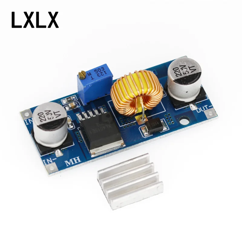 

2pcs DCDC XL4015 Adjustable Buck Module 4~38V High Power 96% High Efficiency Low Ripple 5A