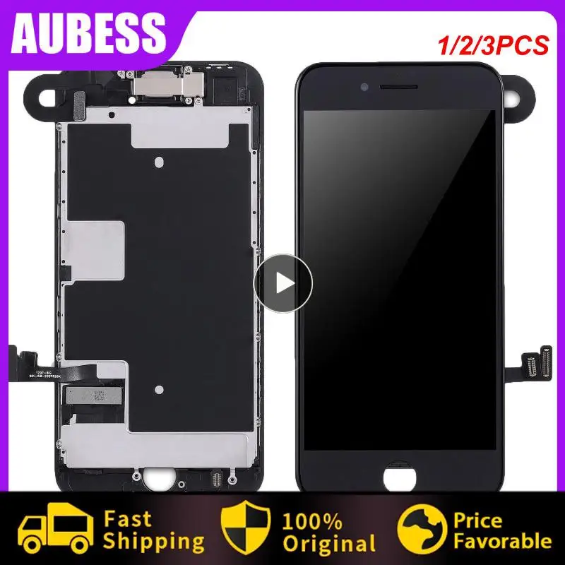 

1/2/3PCS Display For 5 5S SE 5C with Touch Screen Digitizer Replace For 5/5C/5S/SE No Dead Pixel+Tempered
