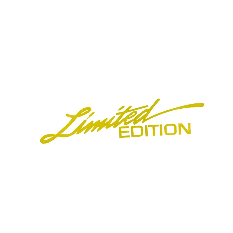 

Автомобильные металлические наклейки ограниченного выпуска 3D металлическая эмблема значок автомобильные мотоциклетные персонализированные стикеры декоративные аксессуары