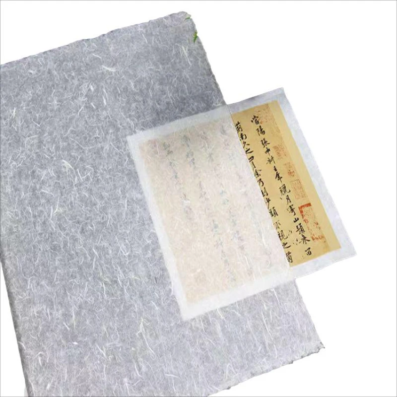 الصينية التوت الأرز ورقة الخط رسم الأرز ورقة Yunlong الألياف شوان ورقة نصف ناضجة خمر ورقة ورقة ورقة ديبوجار