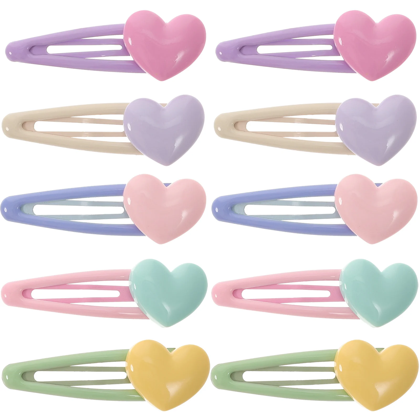 

Hair Clips Clip Girls Barrette Barrettes Heart Women Accessories Resin Shiny Hairpin Decoration Decors Hairpins Accessory