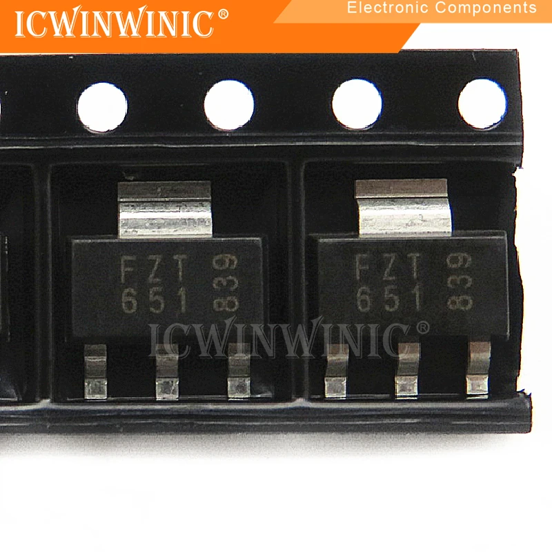 (10 шт.-лот) FZT651TA FZT651