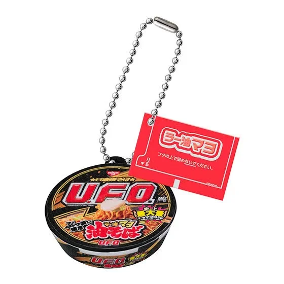 Фото Bandai SNIN RAMYUN Фигурки Модель НЛО Мини-ведро Упаковка Ниссин Жареная Лапша Орнамент Официальный Подлинный №5