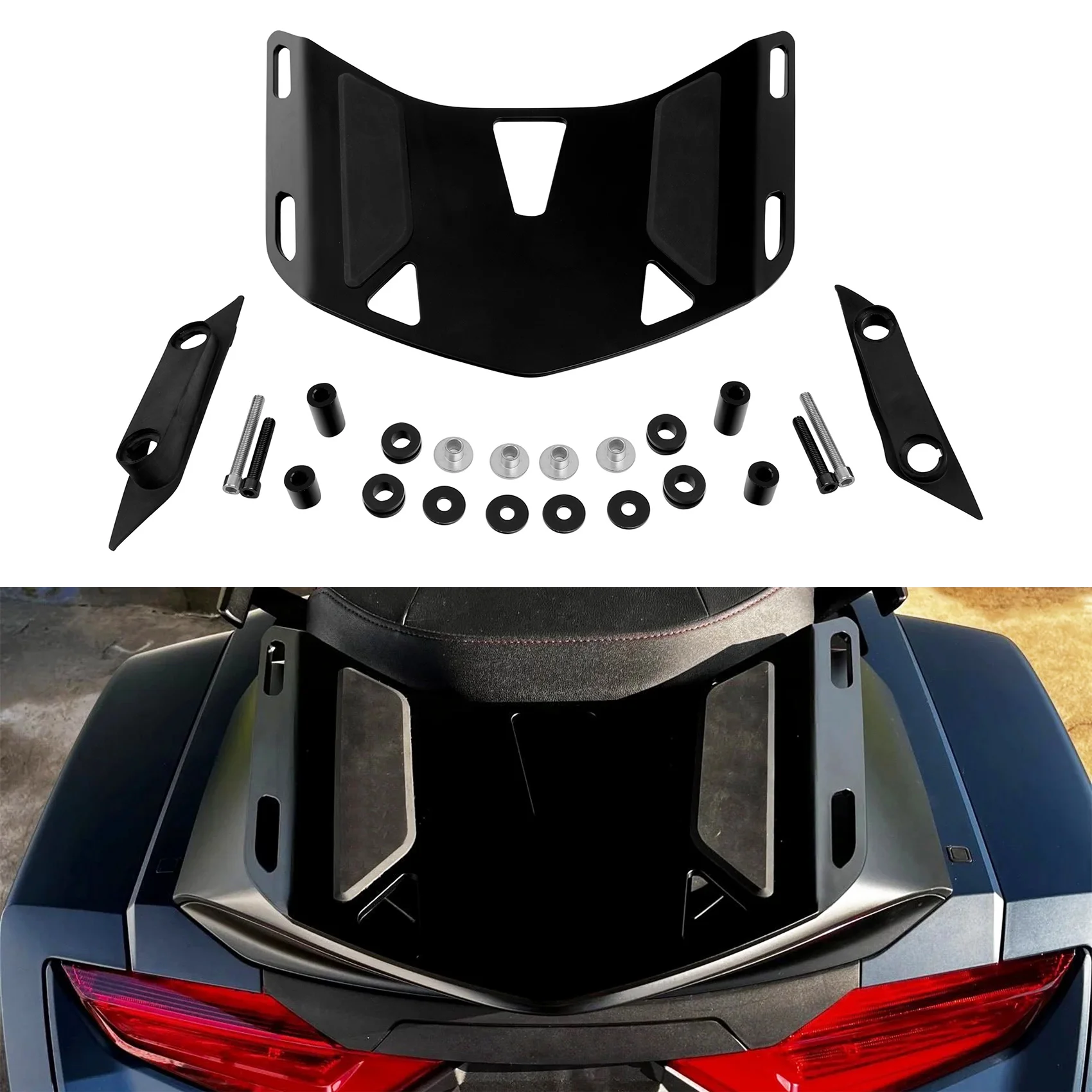 Фото Задний багажник для Honda GoldWing Gold Wing GL1800 2018 2019 2020 2021 2022 2023 2024, нетовые аксессуары для мотоциклов №2