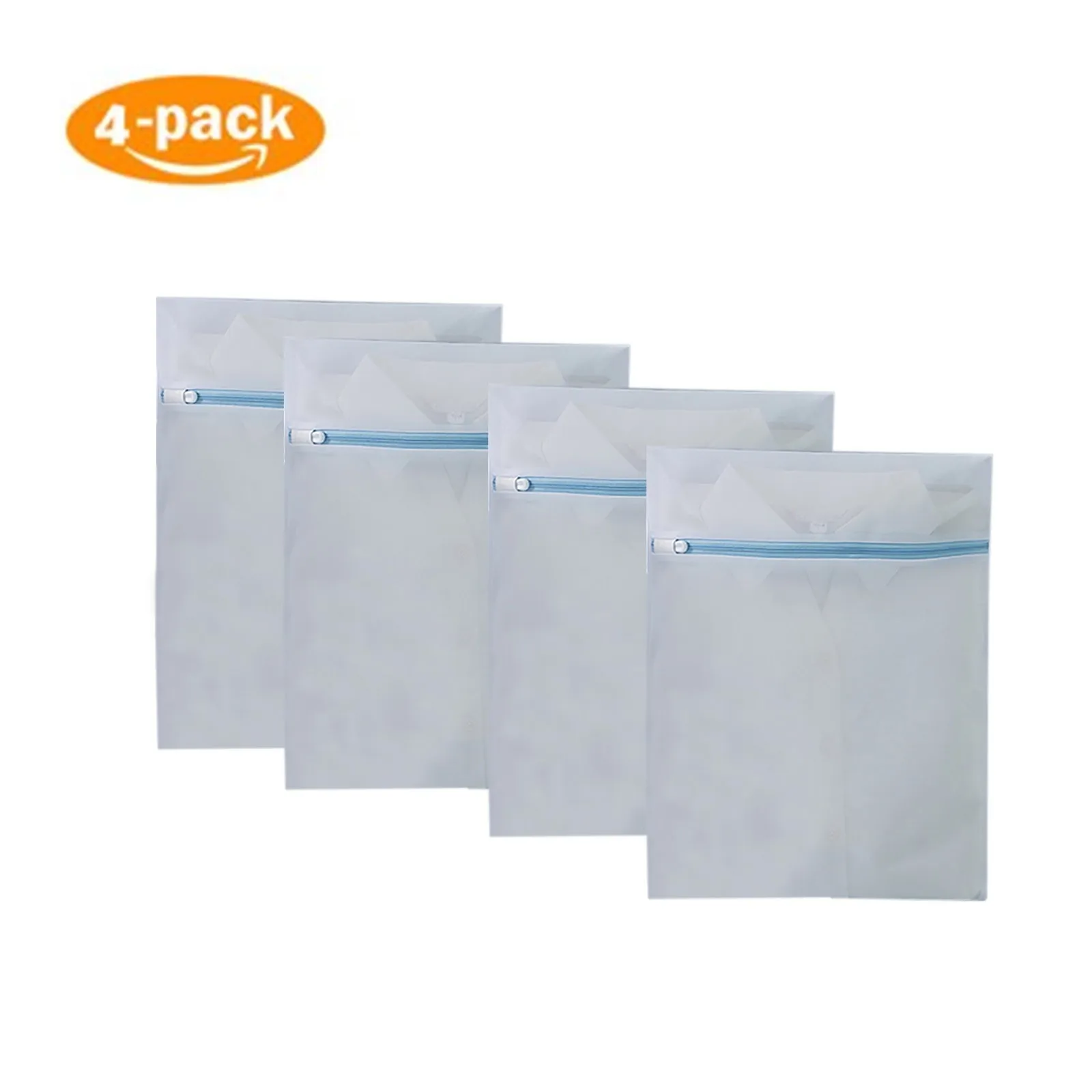 

4 Pack Laundry Mesh Net Washing Bag Clothes Bra Soxe Lingerie Socks Underwear Set Of 4 Mesh Laundry Bags With Zip Lock