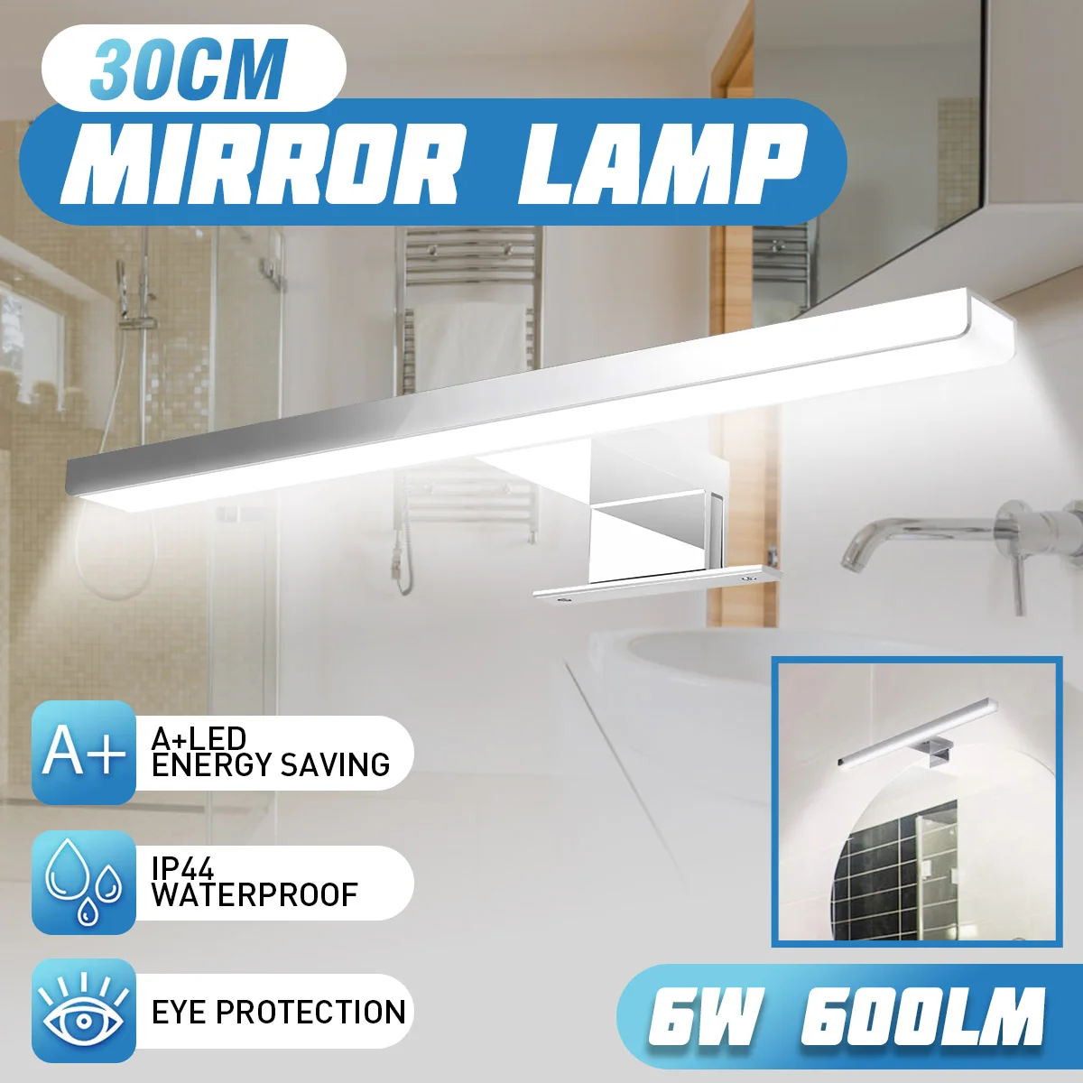 

Mirror Light LED Wall Light Bathroom Cabinet Light Makeup Mirror Lights Waterproof LED Vanity Lights Wall Lamp for Mirror