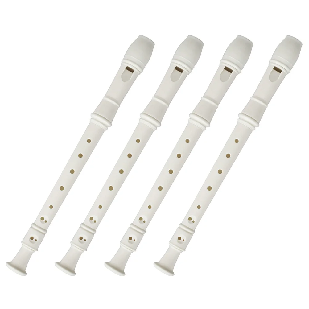 

4 Sets Beginner Resin Clarinets Wind Instrument Practice 8-hole Clarinets