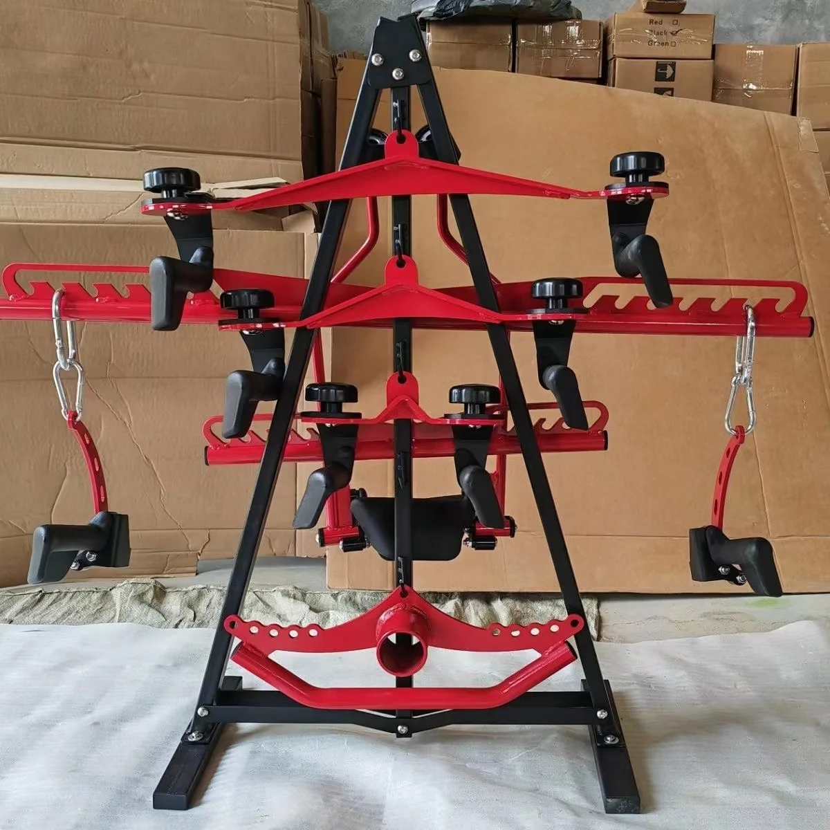 Ручка для фитнеса Для дома и тренажерного зала насадка кабеля ручка гребли