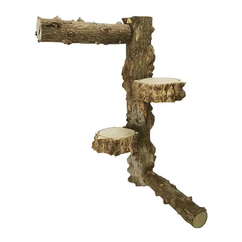 

Подставка для попугаев, натуральный окунь, деревянная колючая подставка для домашних животных