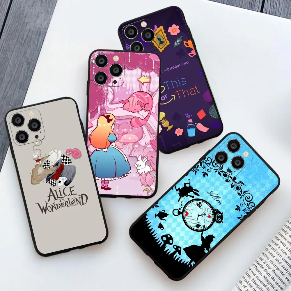 Чехол для телефона CK-1 Алиса в стране чудес OPPO A76 A54 A77S A60 A40 A80 Reno 2 2F 3 4F A55 A56 F7